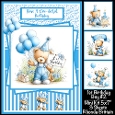 1st Birthday Boy #2 Mini Kit 5x7 (3)