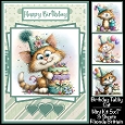 Birthday Tabby Cat Mini Kit 5x7 (3)
