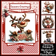 Christmas Reindeer #1 Mini Kit 5x7 (3)