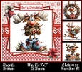 Christmas Reindeer #1 Mini Kit 7x7 (5)