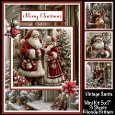 Vintage Santa Mini Kit 5x7 (3)