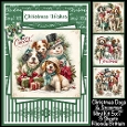 Christmas Dogs & Snowman Mini Kit 5x7 (3)