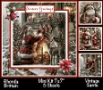 Vintage Santa Mini Kit 7x7 (5) *Customer Request*