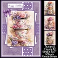 Teacup & Flowers #2 Mini Kit 5x7 (3)