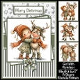 Girl With Reindeer Mini Kit 5x7 (3)