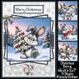 Christmas Bunny Mini Kit 5x7 (3)