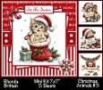 Christmas Animals #3 Mini Kit 7x7 (5)