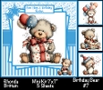 Birthday Bear #7 Mini Kit 7x7 (5)
