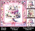 Fancy Christmas Cakes #2 Mini Kit 7x7 (5)
