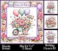 Birthday Flowers #2 Mini Kit 7x7 (5)