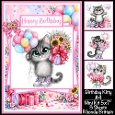 Birthday Kitty #4 Mini Kit 5x7 (3)