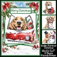 Golden Retriever Christmas Mini Kit 5x7 (3)