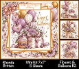 Flowers & Balloons #2 Mini Kit 7x7 (5)
