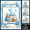 1st Birthday Boy #3 Mini Kit 5x7 (3)