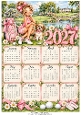 2027 Female Golfer Calendar