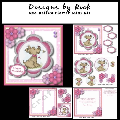 8x8 Mini Kit - Bellas Flower with pyramage 