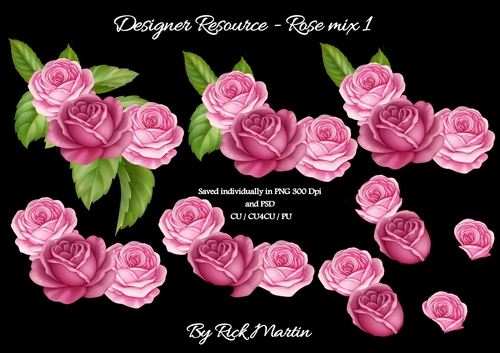 Rose Mix 1 CU / CU4CU / PU  