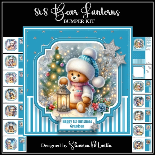 8x8 Bear Lanterns Bumper Kit - x15 A4 Sheets