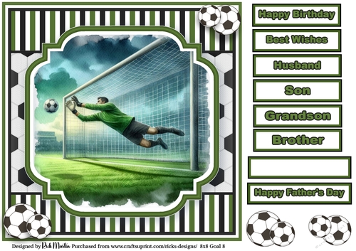 8x8 Goal 8