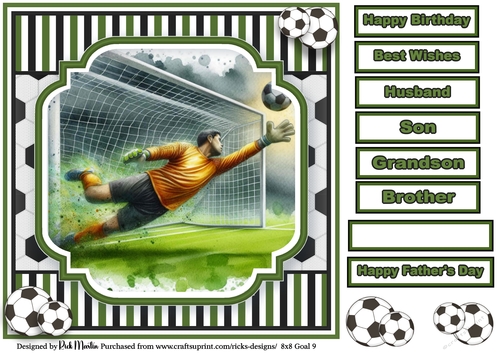 8x8 Goal 9
