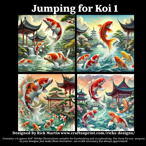 Jumping for Koi 1