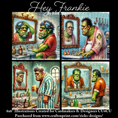 HEY FRANKIE  - Illustrations for Cardmakers & Designers 