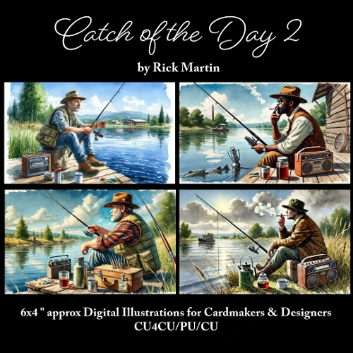 Catch of the Day 2  - Illustrations for Cardmakers & Designers 