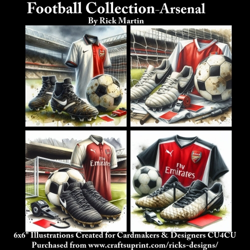 6x6 Football Collection - Arsenal 