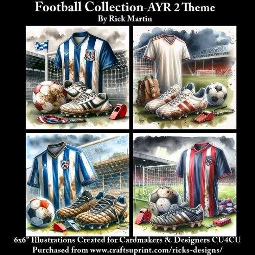 6X6 AYR 2 Themed  - Illustrations for Cardmakers & Designers 