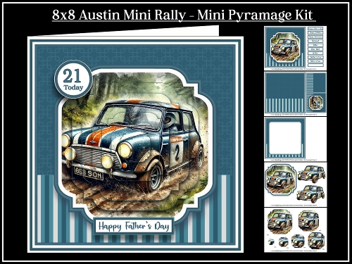 8x8 Austin Mini Rally 4 - Mini Pyramage Kit 