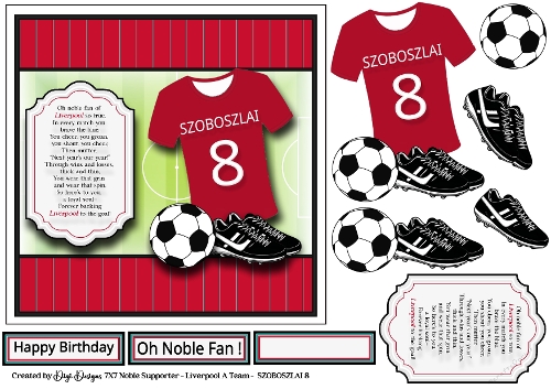 7X7 Oh Noble Supporter - Liverpool - SZOBOSZLAI 8