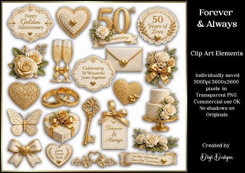 Forever & Always Clipart 