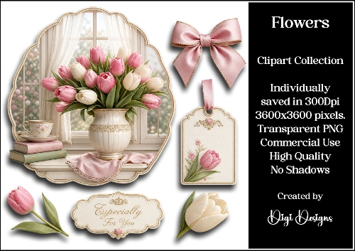 Flowers Clipart Collection 
