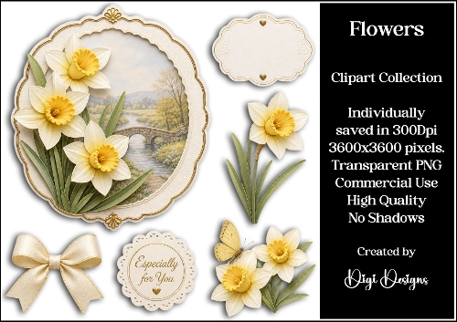 Flowers Clipart Collection 