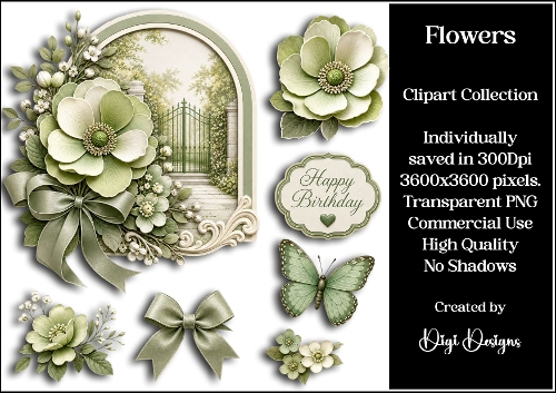 Flowers Clipart Collection 