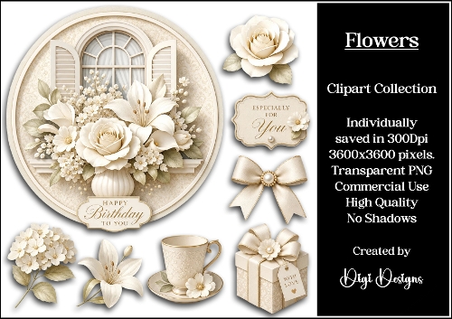 Flowers Clipart Collection 