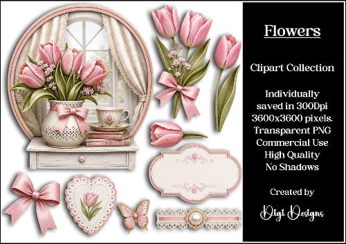 Flowers Clipart Collection 