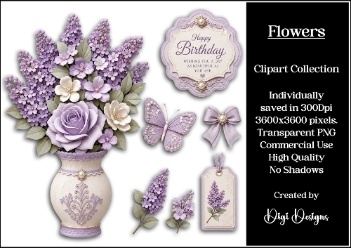 Flowers Clipart Collection 