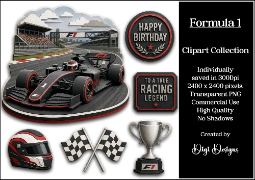 Sports 2 Formula 1 Clipart Collection PNG