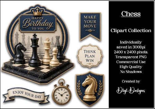 Sports 4 Chess Clipart Collection PNG