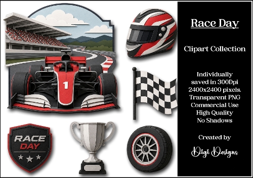 Sports 23 Formula 1 Clipart Collection PNG