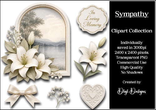 Sympathy 1 Clipart Collection PNG