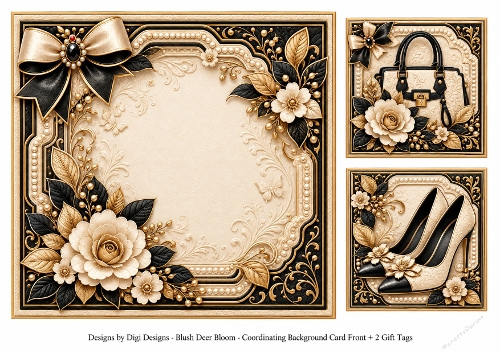 8x8 Elegant Accessories Blank Insert 