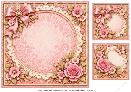 8x8 Pretty Pony Blank Inserts
