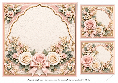 8x8 Wedding Bliss - Blank Insert 