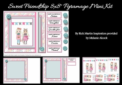 8x8 Sweet Friendship - Mini Kit Designed especially for Melanie Alcock 