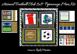 8x8 Arsenal Football Club Mini Kit - x5 A4 sheets