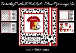 8x8 Barnsley Football Club Mini Pyramage Kit - x4 A4 Sheets