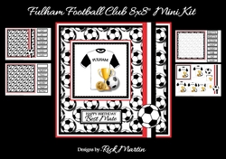 8x8 Fulham Football Club Mini Pyramage Kit - x4 A4 Sheets 