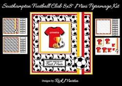 8x8 Southampton Football Club Mini Pyramage Kit - x4 A4 Sheets
